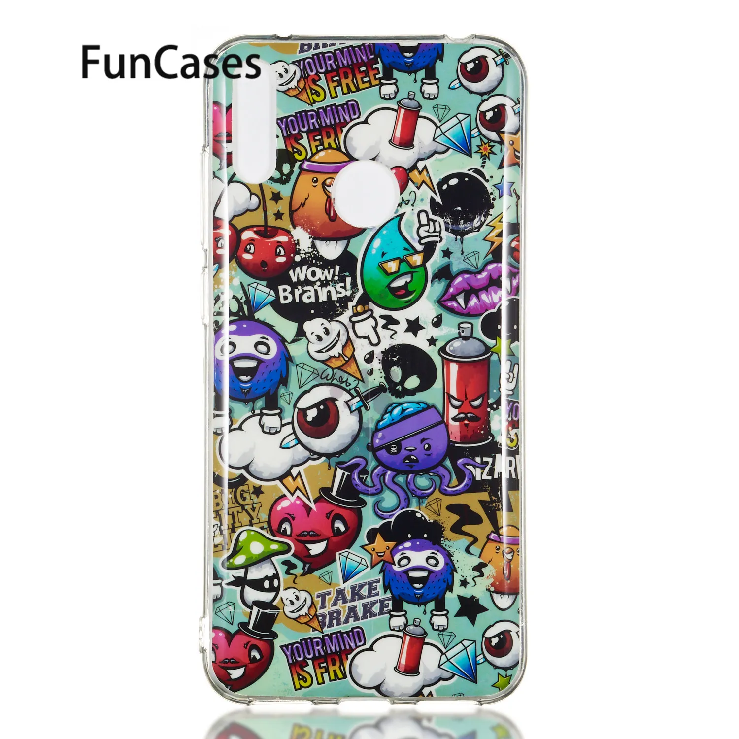 Мобильный чехол для телефона huawei Enjoy 7 S Бабочка Carcaso СПС capinha P Smart Honor 9 lite enjoy мягкий