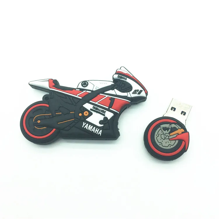 Новое поступление оригинальный мото rcycle USB флеш-накопитель Модель moto 2 0
