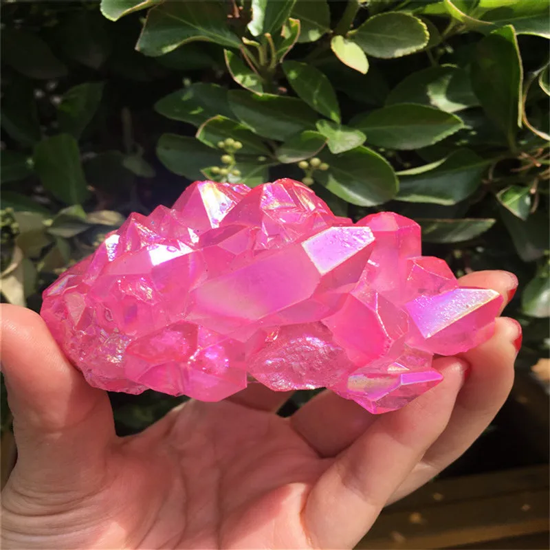 

168gNatural Clear Quartz Crystal Cluster Healing Mineral Specimen