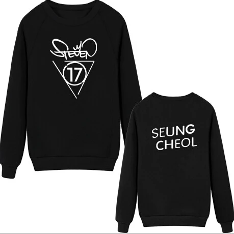 Kpop новинка idol group seenteen seung cheol концертный свитер с круглым вырезом и принтом