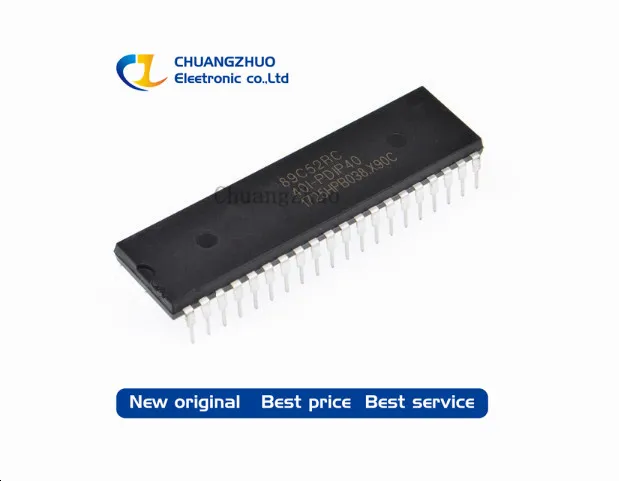 10pcs STC89C52RC STC89C52RC-40I-PDIP40 DIP40 New original IC Best quality