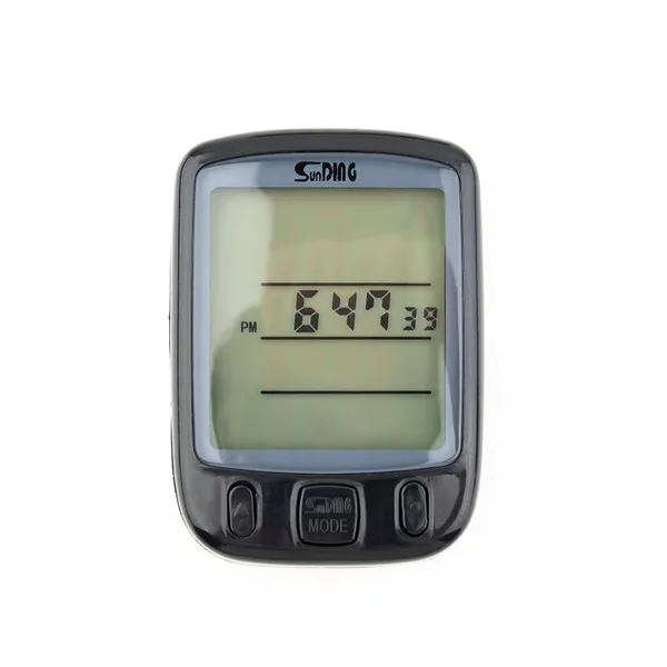 1pc SunDing SD 563B Waterproof LCD Display Cycling Bike Bicycle Computer Odometer Speedometer with Green Backlight