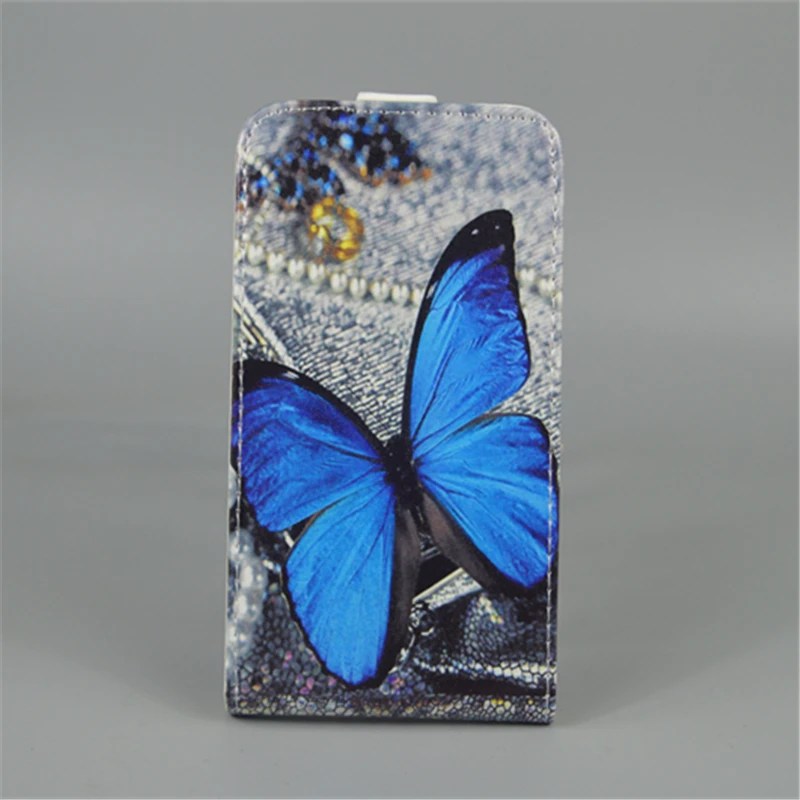 Вертикальный флип-чехол с откидной крышкой и для Samsung Galaxy J1 (2016) 4 5 &quotJ120F J120 кожаный