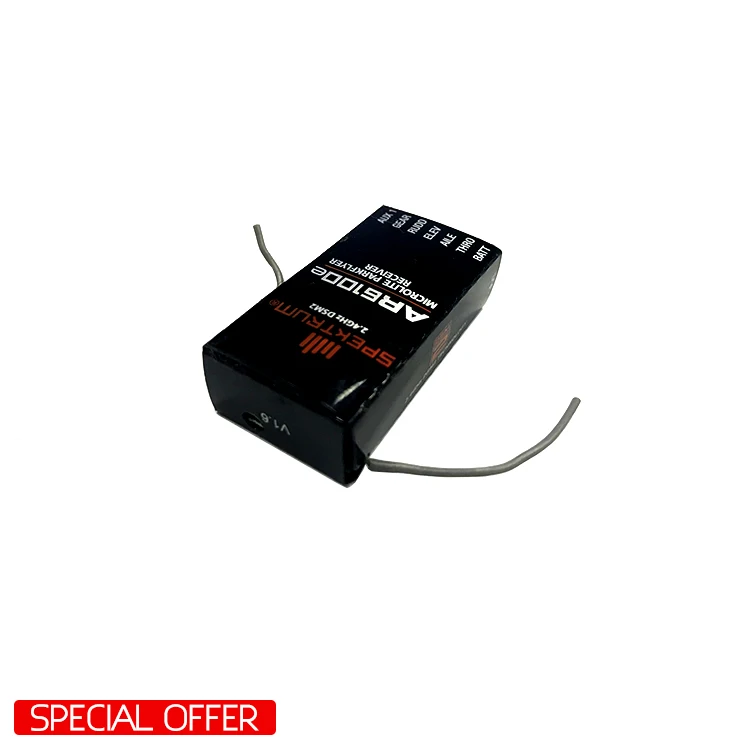 AR6100 DSM 2 приемник 6 каналов для спектр DX6/DX6i/DX7/DX8 DX6i/DSX9/DSX11/DSX12|Детали и аксессуары| |