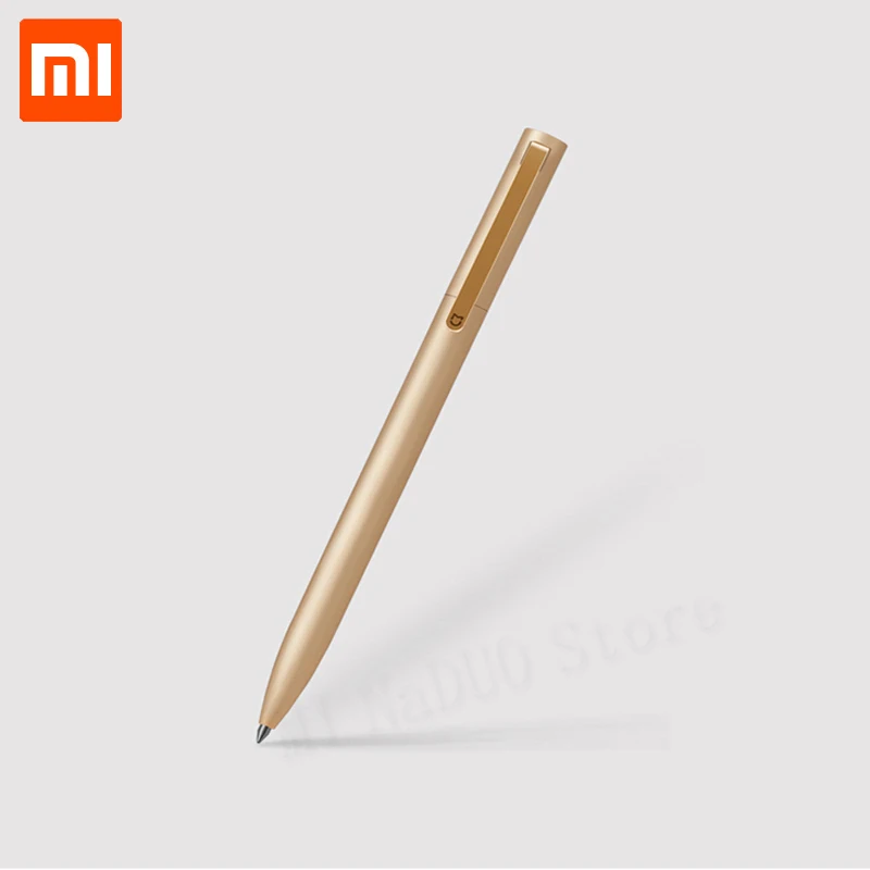 Xiaomi Mijia металлическая вывеска ручки выдвижная ручка PREMEC гладкие чернила