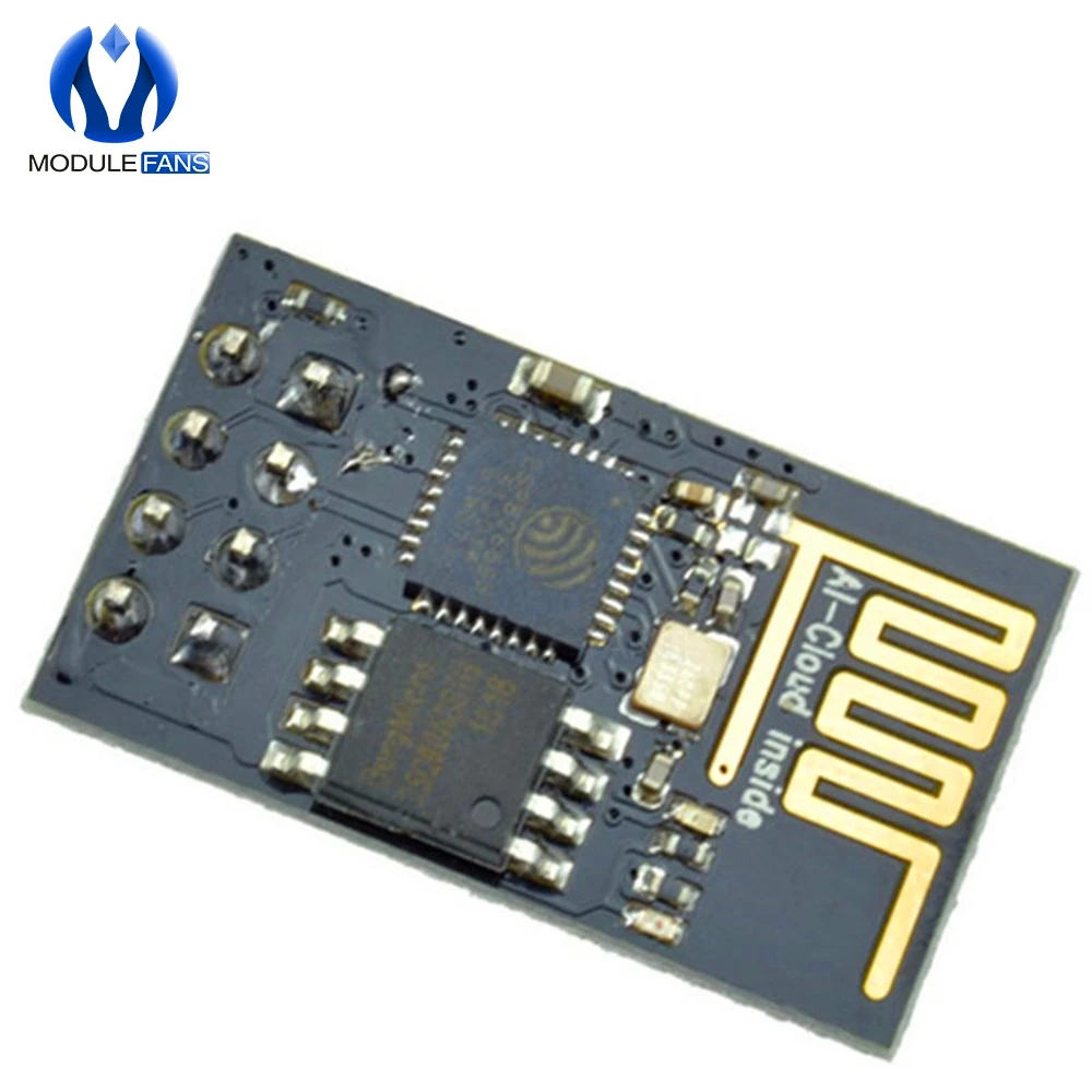 ESP8266 ESP01 ESP-01 RGB светодиодный контроллер Adpater wifi модуль для Arduino IDE WS2812 WS2812B 5050 16 бит светильник кольцо Рождество DIY