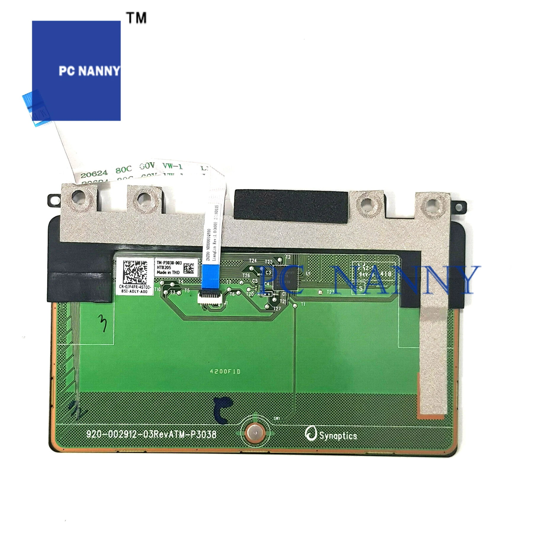 PCNANNY для Dell XPS 13 9360 9370 9380 Сенсорная панель 0JP4PR 920 002912 03 TM P3038 Камера 09357G микрофонный