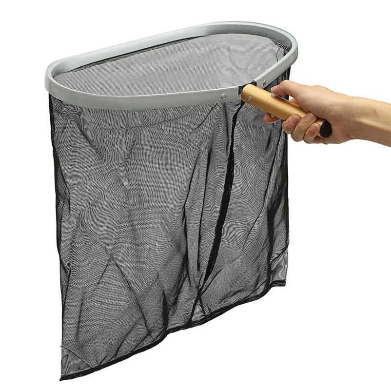 High Quality Curved Swimming Pool Cleaning Tools Spa Wall& Floor Brush Nylon Bristles Cleaner Broom Leaf Rake Mesh Frame Nets