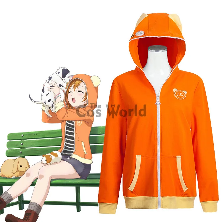 Love Live School Idol Project Kousaka Honoka худи с животными свитер пальто куртки верхняя одежда