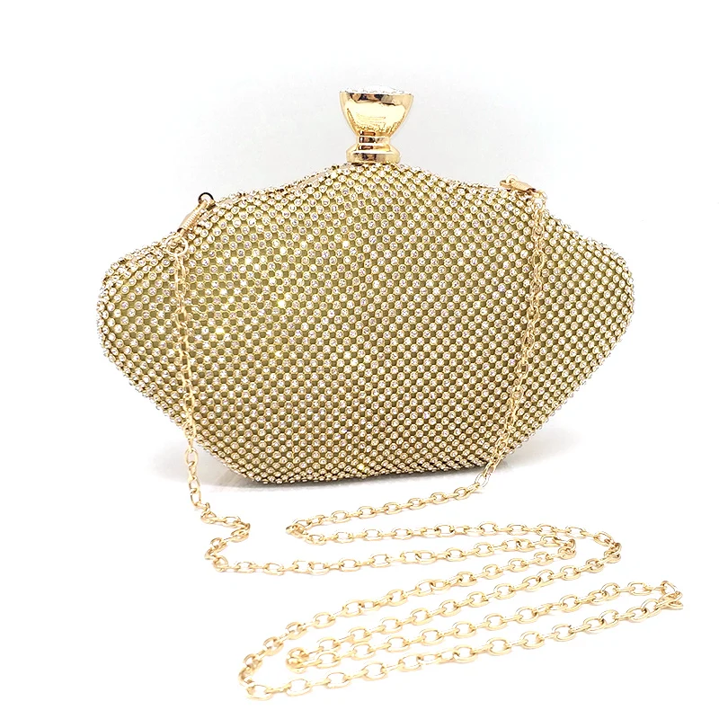 Crystal purse women bridal wedding wallet evening party bag cross body crystal shoulder | Багаж и сумки