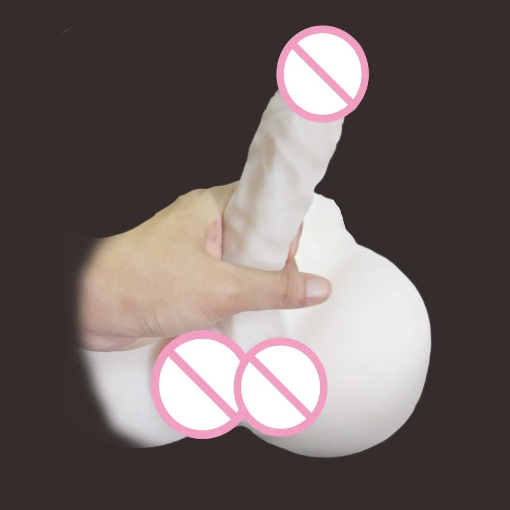 HISMITH белая мужская полностью Силиконовая секс кукла товары для геев с большим