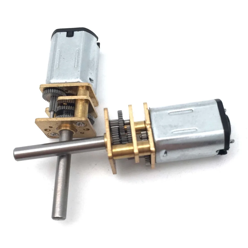DC 3V 15/100/150 RPM микро-скоростной мотор-редуктор D3x20mm N20 Электрический мини для модели