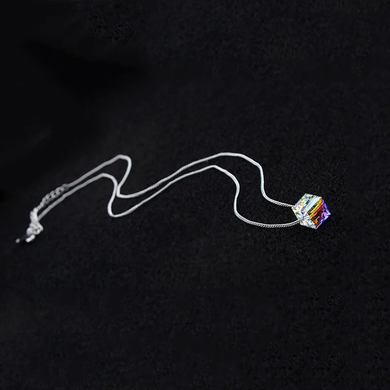 BAFFIN оригинальные кристаллы от Swarovski квадратная подвеска из бисера ожерелье для