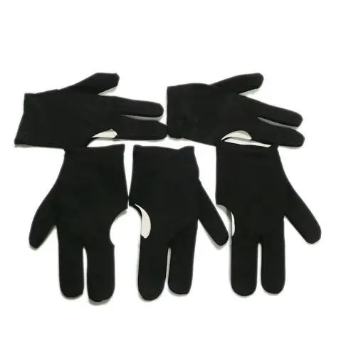 

Hot New Simple Billiard Pool Shooters 3 Fingers Gloves Billiard Gloves Snooker Gloves Billiard Accessories