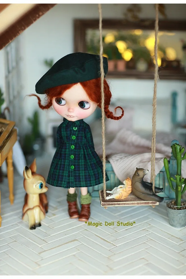 [MG232] дизайн Blyth кукольная одежда# прекрасная сетка платье пальто подходит для 11,5 дюймов neolythe кукла азон изготовление одежды для кукол