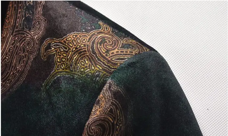 

Batmo 2019 new arrival spring high quality fashion casual suits men,men's printed blazers,casual jackets men 9017