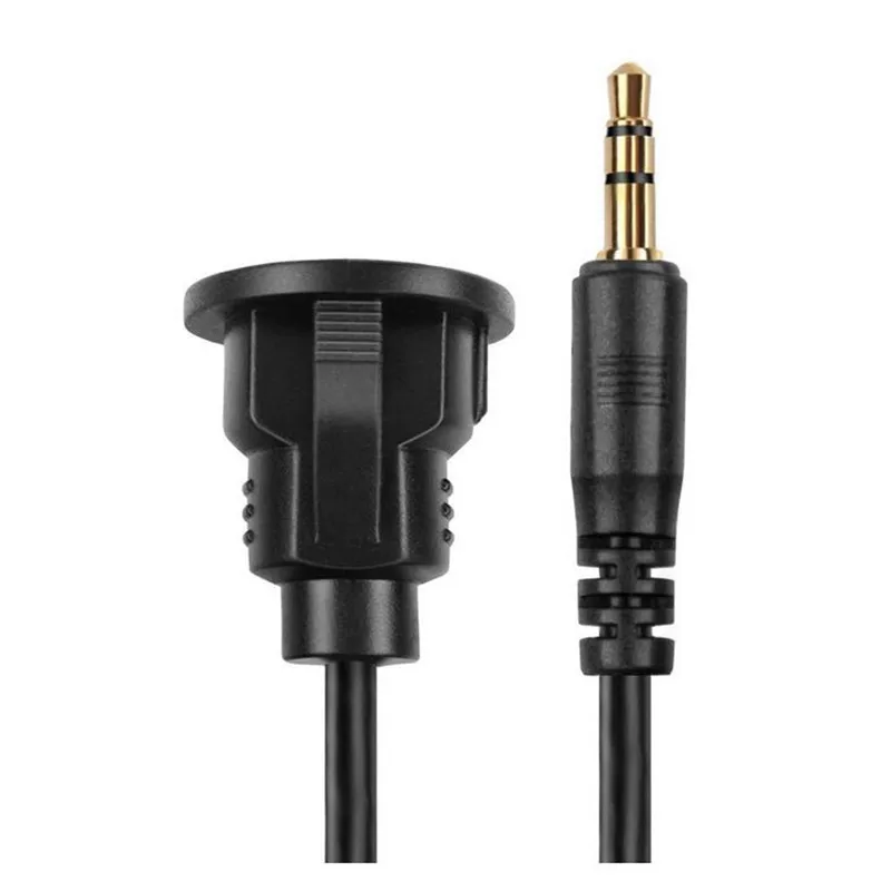 Водонепроницаемый кабель 3 5 мм Удлинительный с разъемом AUX 1/8 монтажной панелью
