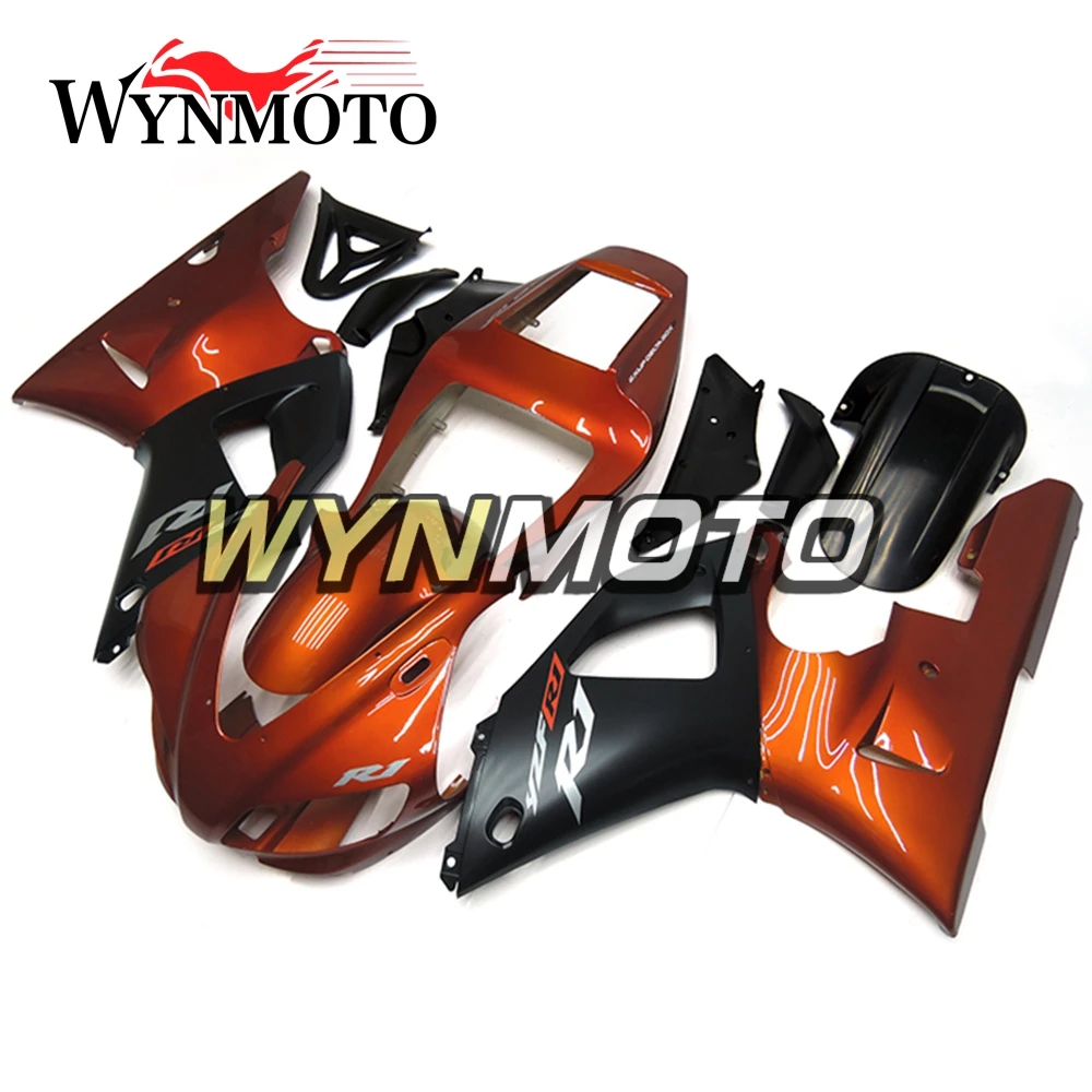 Полностью пластмассовые обтекатели ABS для Yamaha YZF1000 R1 1998 1999 98 99 комплект