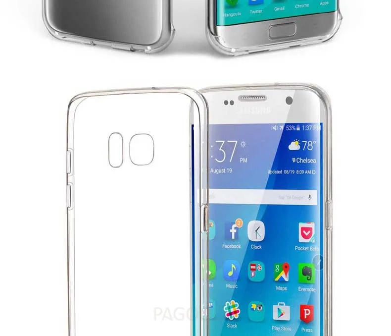 Прозрачный мягкий чехол из ТПУ с узором чехол для samsung Galaxy J3 J5 J7 A3 A5 A7 S7 S8 S9 S7 край S8 S9 плюс прозрачный силиконовый чехол