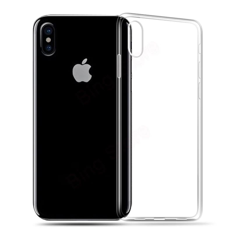 Чехол для телефона iPhone 4S 5C 5S 6S 7 8 Plus XS XR 11 Pro Max прозрачный гелевый защитная задняя