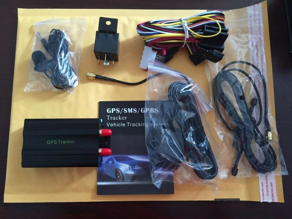 Автомобильная система GPS трекера GPS/GSM/GPRS автомобильная стандартная модель TK103 без
