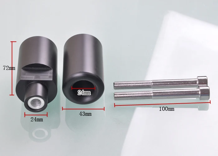 

Wotefusi High Density Plastic For 04-05 Suzuki GSXR 600 / 750 Frame Sliders [P355]