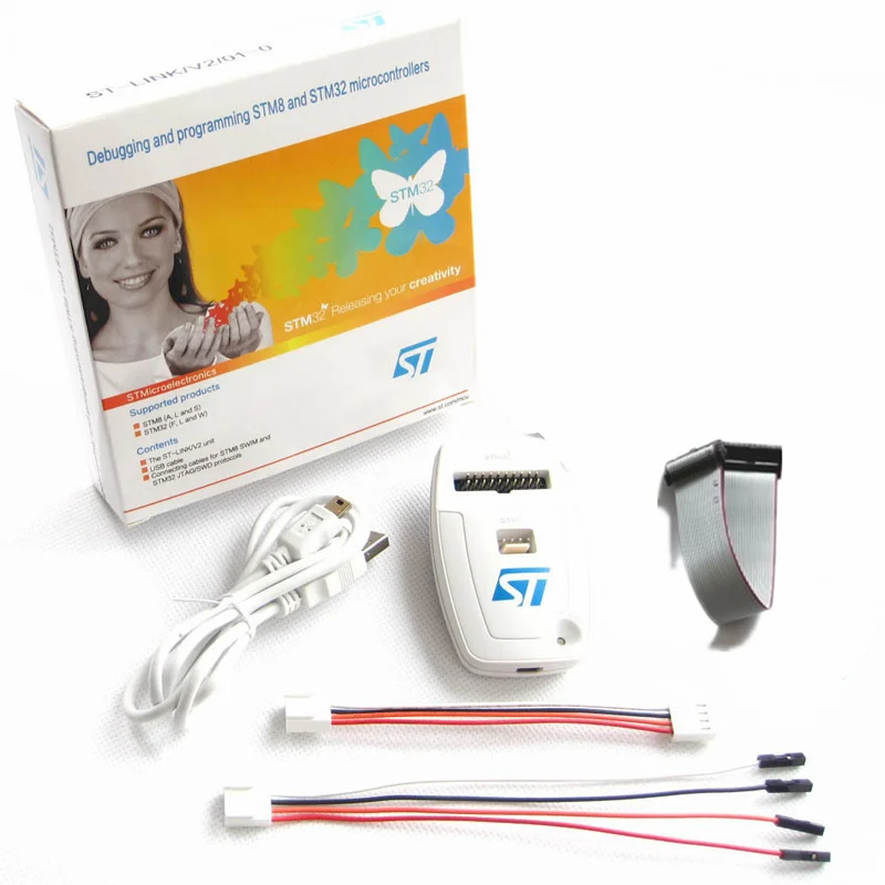 Эмулятор ST LINK STLINK STM8 STM32 версия для официальных версий 2/2 (CN) STLINK!|stm8 stm32|st-link v2st-link v2