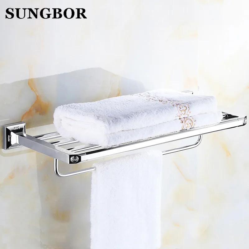 Ванная комната золотой ванной вешалка для полотенец полотенце держатель