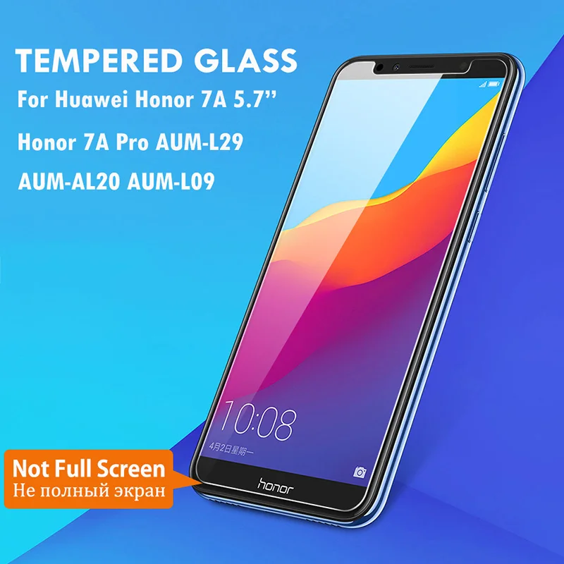 JONSNOW 9 H закаленное стекло для huawei Honor 7A 5 7 дюймовый защитный экран пленка Pro AUM-AL20