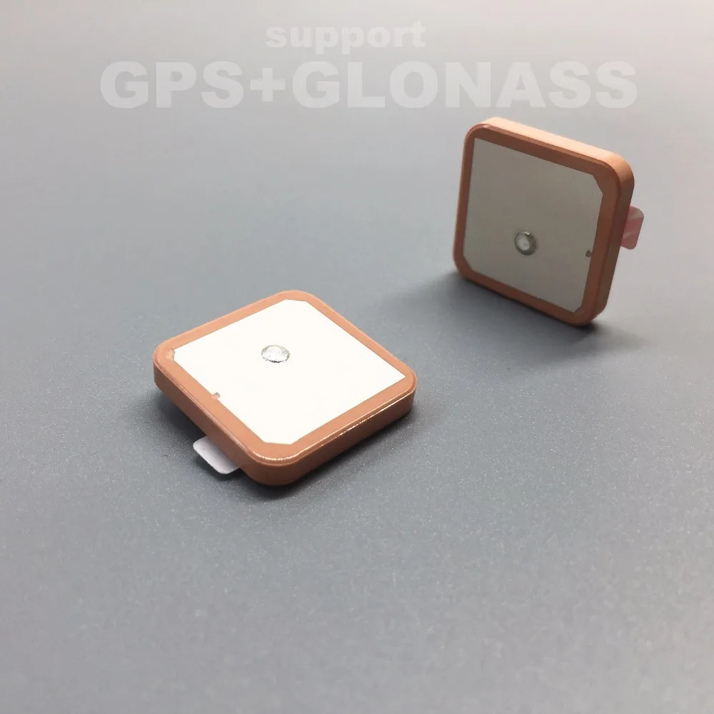 GPS антенна для IOT 2 шт. керамическая GNSS GLONASS пассивная 25x25x4 мм бесплатная