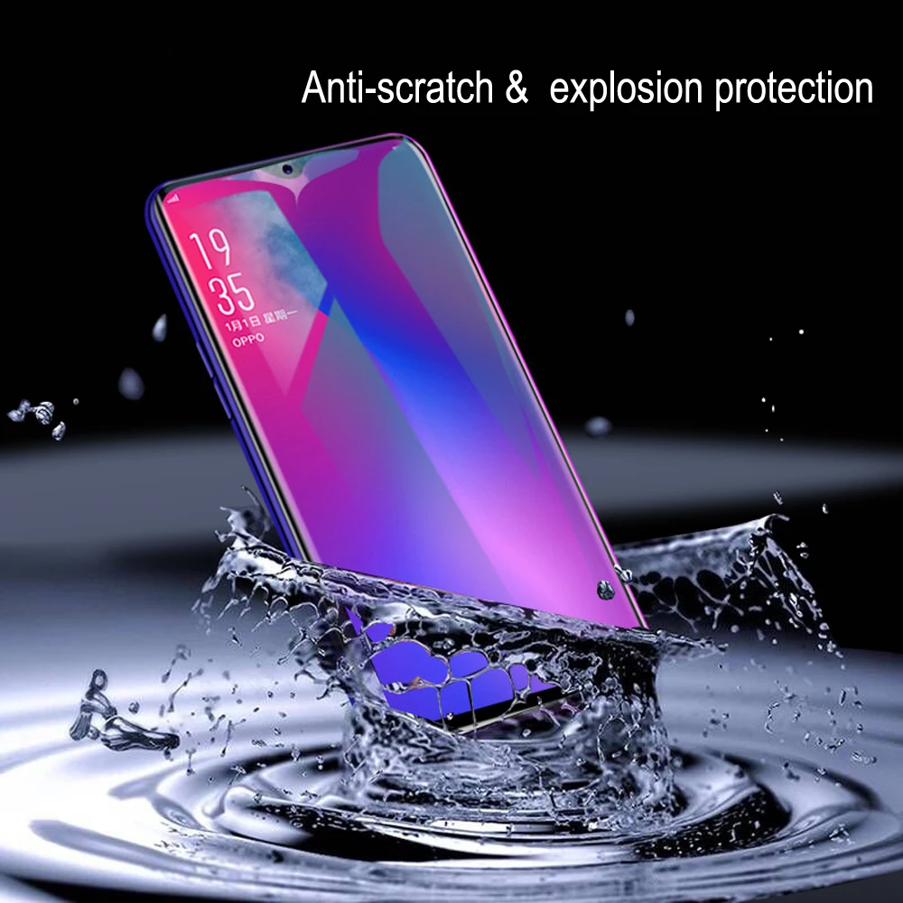 

100pcs 9D Glass full coverage Protective tempered glass film for Xiaomi Redmi 7 7A Note7 note7pro Screen Anti Blue Ray