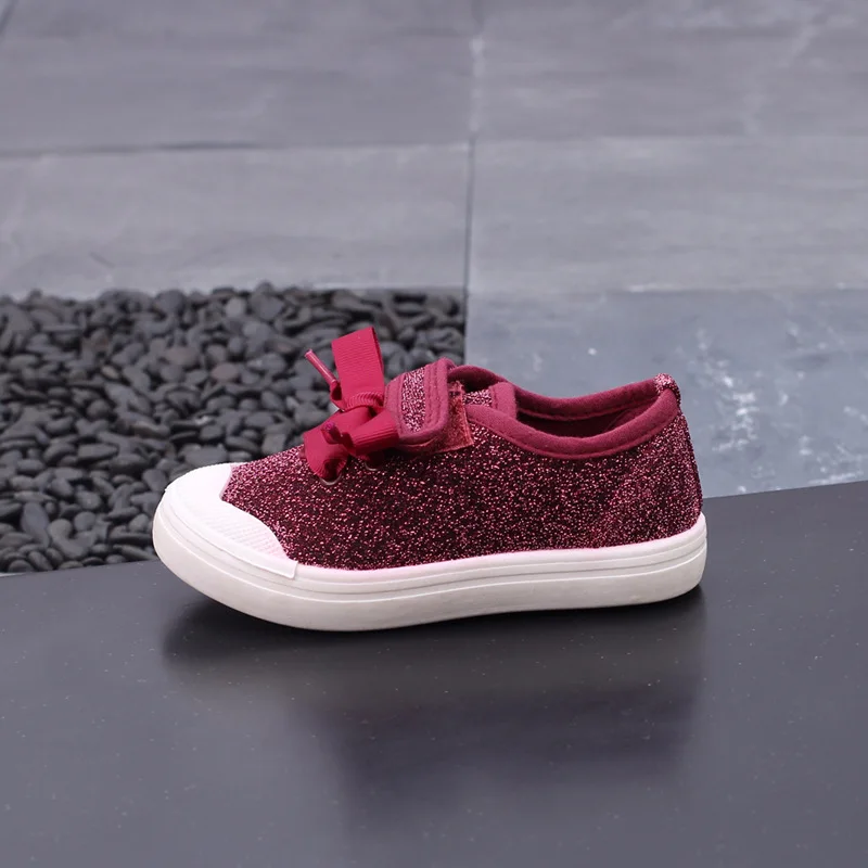 Children Shoes Sport Breathable Girls Sneakers Soft Kids For Casual Child Canvas Fashion Bling Priness | Детская одежда и обувь