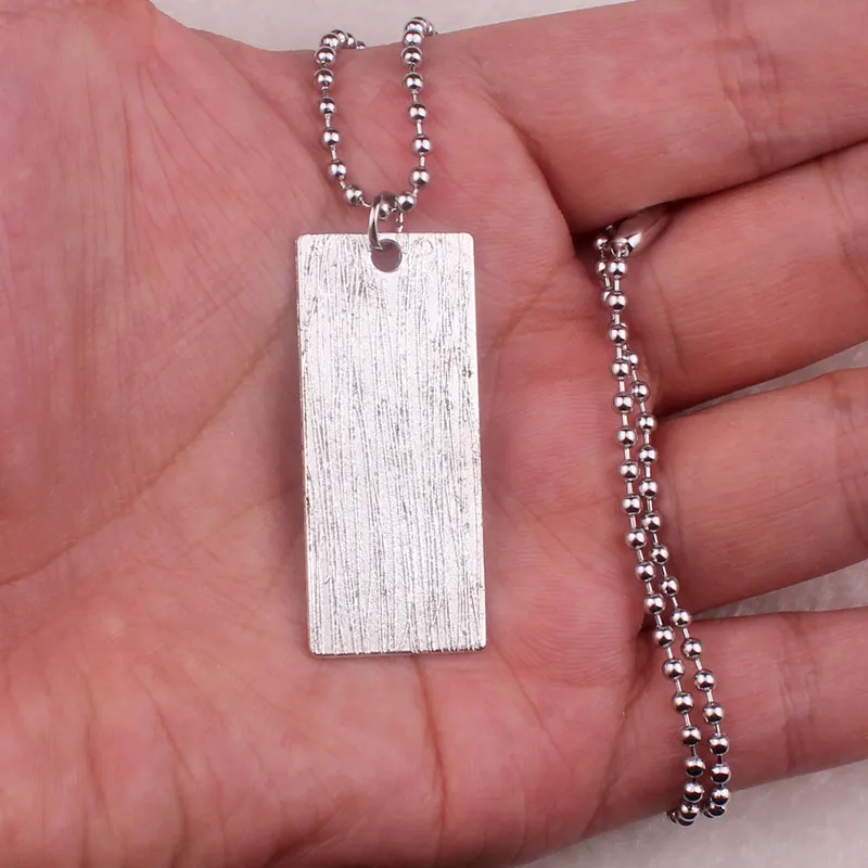 antique silver color stainless steel beads chain one hundred dollars necklaces men hiphop rock streetwear women di022 | Украшения и