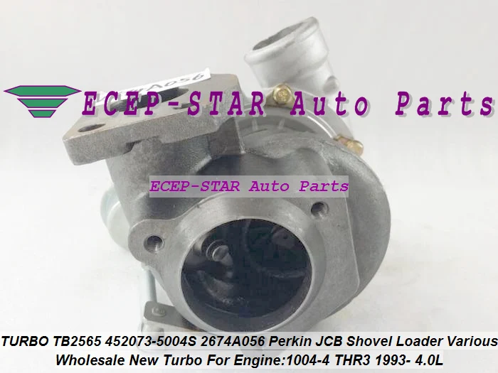 TURBO TB2565 452073-5004S 452073 2674A056 Turbocharger For Perkin s JCB Shovel Loader Power Various 1004-4 THR3 1993- 4.0L | Автомобили и