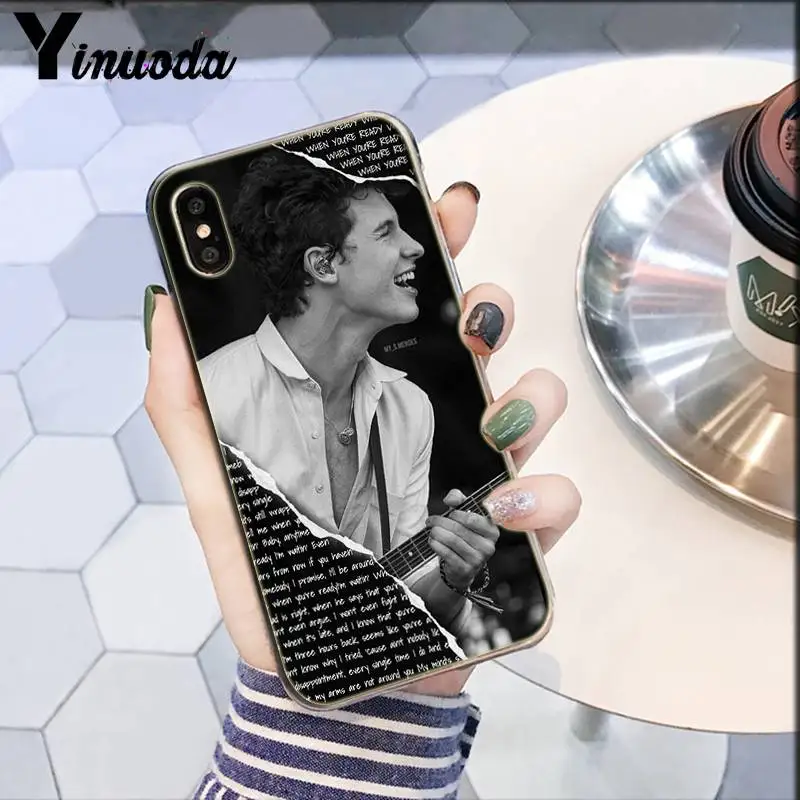 Yinuoda Shawn mendes Модный популярный эстетический чехол для телефона для iphoneex XSMAX 6 6S 7 7plus 8 8Plus 5 5S XR 11 11pro 11promax