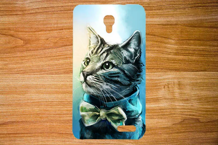 Высокое качество Diy 3D окрашенный цветной тигр лев Сова Роза чехол для Alcatel One Touch Pop