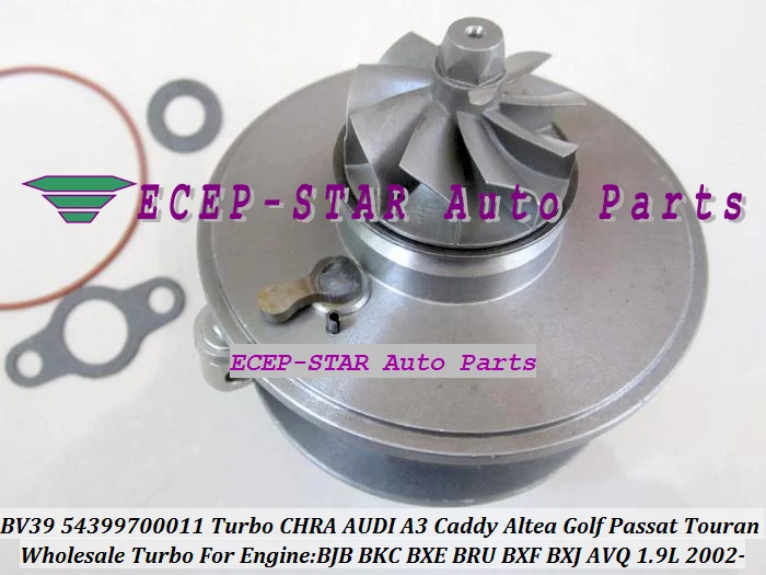 

Картридж Turbo CHRA Core BV39 54399880022 54399700022 22 038253056G 038253016K для AUDI A3 Altea для VW Passat BJB BXE 1.9L TDI
