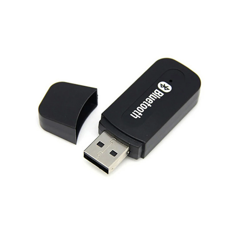 USB Bluetooth адаптер AUX беспроводной портативный мини музыкальный аудио приемник для домашнего компьютера 3,5 мм разъем стерео Bluetooth передатчик