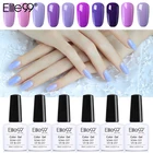 Elite99 фиолетовый цвет 10 мл гель лак впитывающийся УФ Гель-лак для ногтей маникюр стойкий Гель-лак для ногтей лак