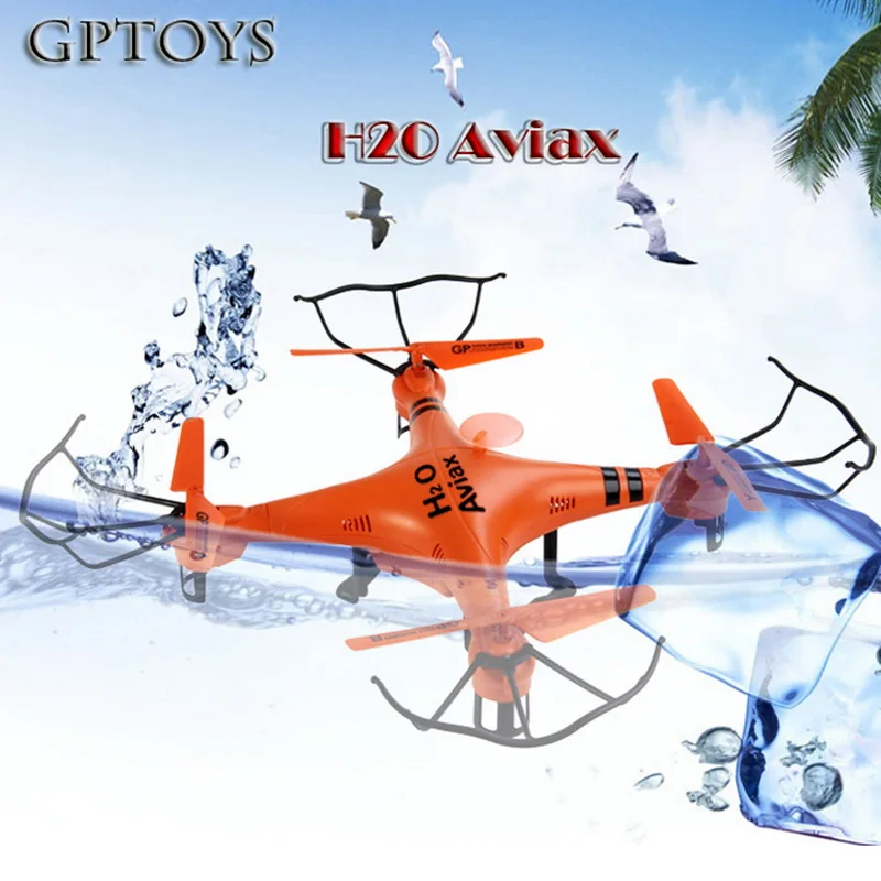 Новое поступление Gptoys H2O Aviax водонепроницаемый Дрон 3D Eversion 6 осевой гироскоп