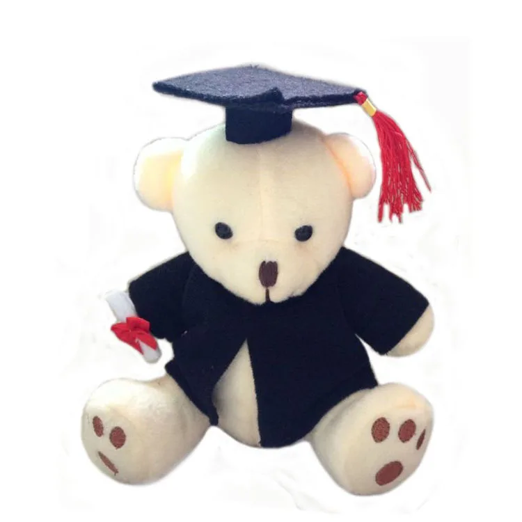 Одна штука 17 см Плюшевые свинки graduation bear мягкая игрушка на выпускном мишки