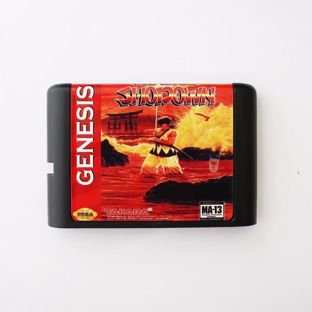 Самурай 16 бит SEGA MD карточная игра для Sega игры Mega Drive Genesis | Электроника