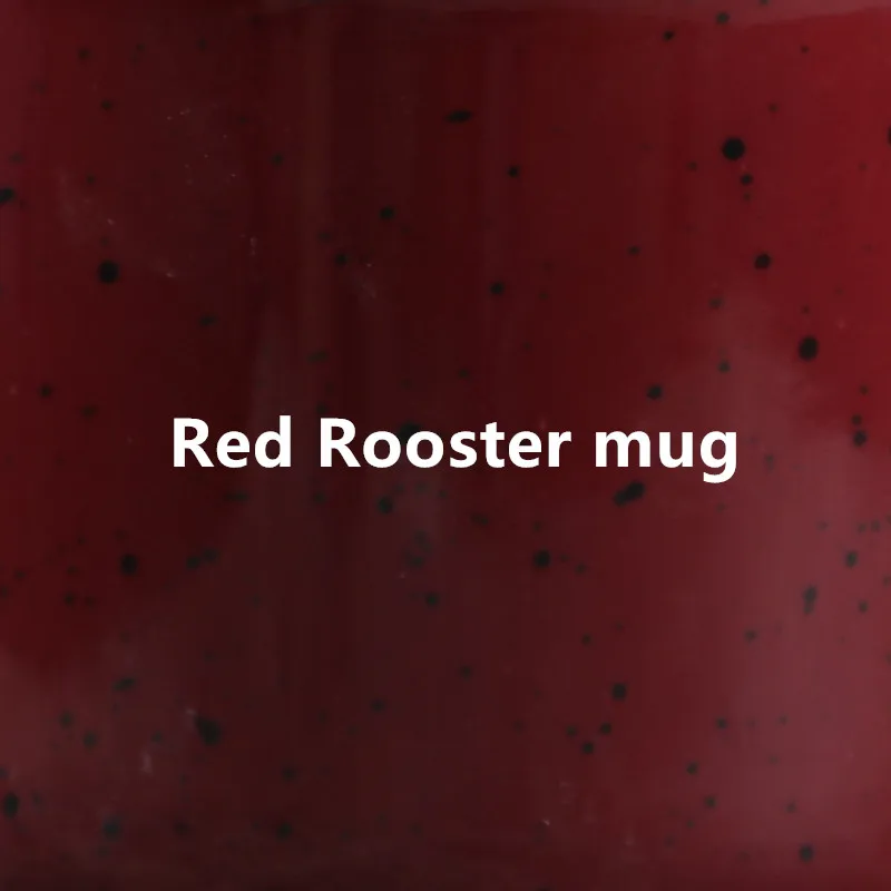 Red Rooster mug Креативные фарфоровые кружки животные сделай сам по индивидуальному заказу - Цвет: Red Rooster mug