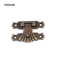 20pcs 3724mm direct selling hot sale wood box daisy box buckle alloy clasp classical antique wooden hasp lock latches