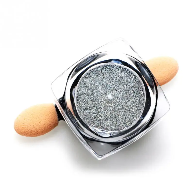 Порошок Волшебное зеркало новый дизайн ногтей Блеск 2018 Smudge stick Маникюр аксессуар