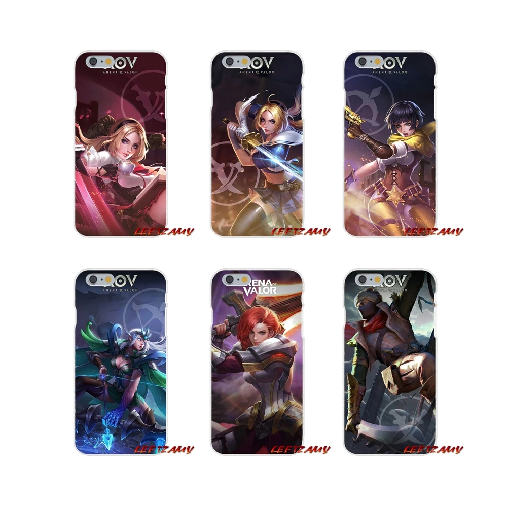 Аксессуары чехлы для телефонов Arena Of Valor Aov iPhone X XR XS MAX 4 4S 5 5S 5C SE 6 6S 7 8 Plus ipod touch |
