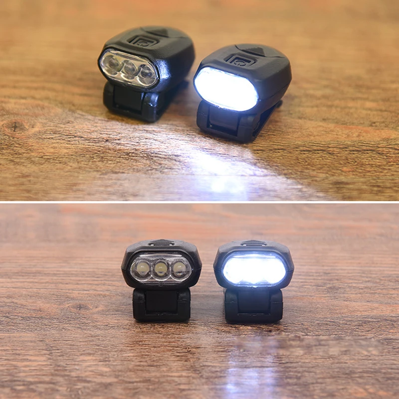 Высококачественный Прочный миниатюрный светильник с 3 светодиодами и зажимом