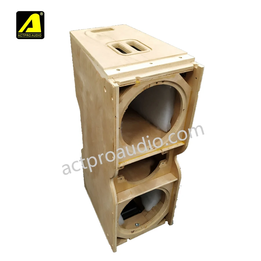 Профессиональная аудиосистема KR210 двойная 10 дюймовая двухсторонняя активная