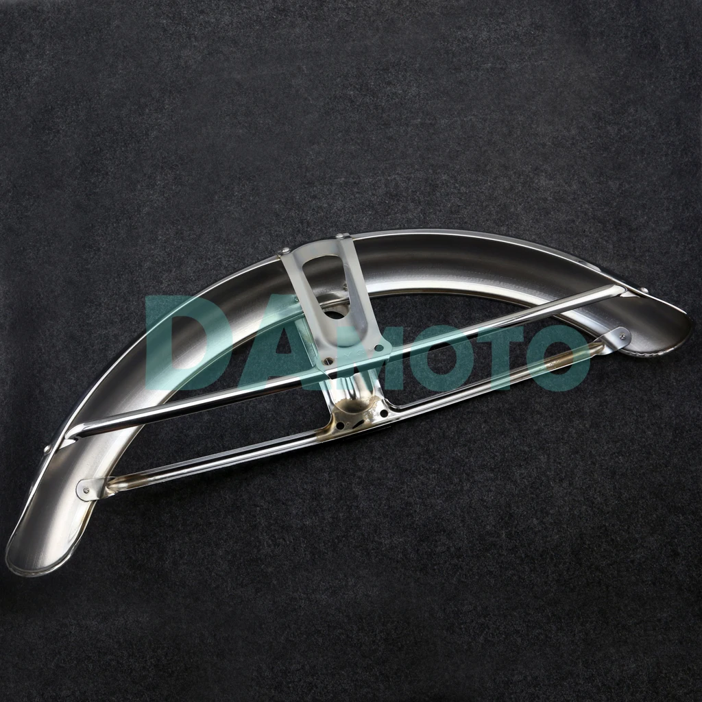 High Quality Comp Chrome Front Fender Assembly Brand New For HONDA S90 CS90 S110 CS110 CB100 CB125S CB125 S CG110 CG125 | Автомобили и