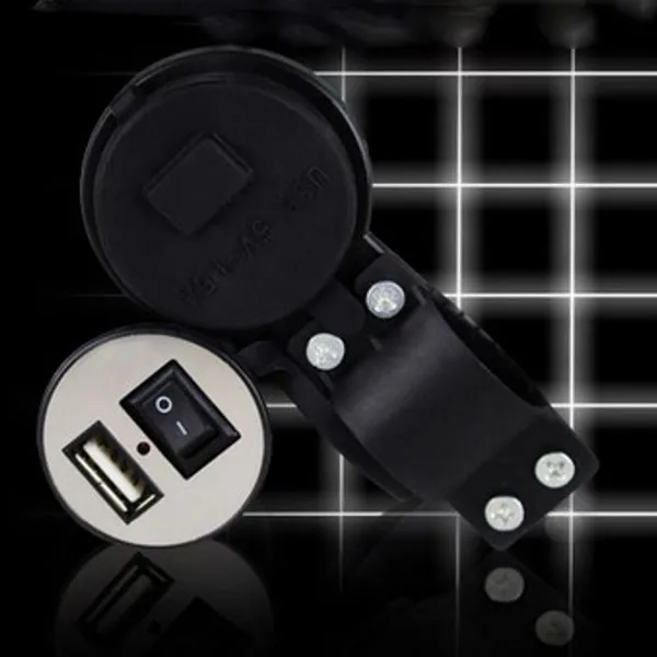12 V Водонепроницаемый мотоцикл электрический велосипед USB Зарядное устройство